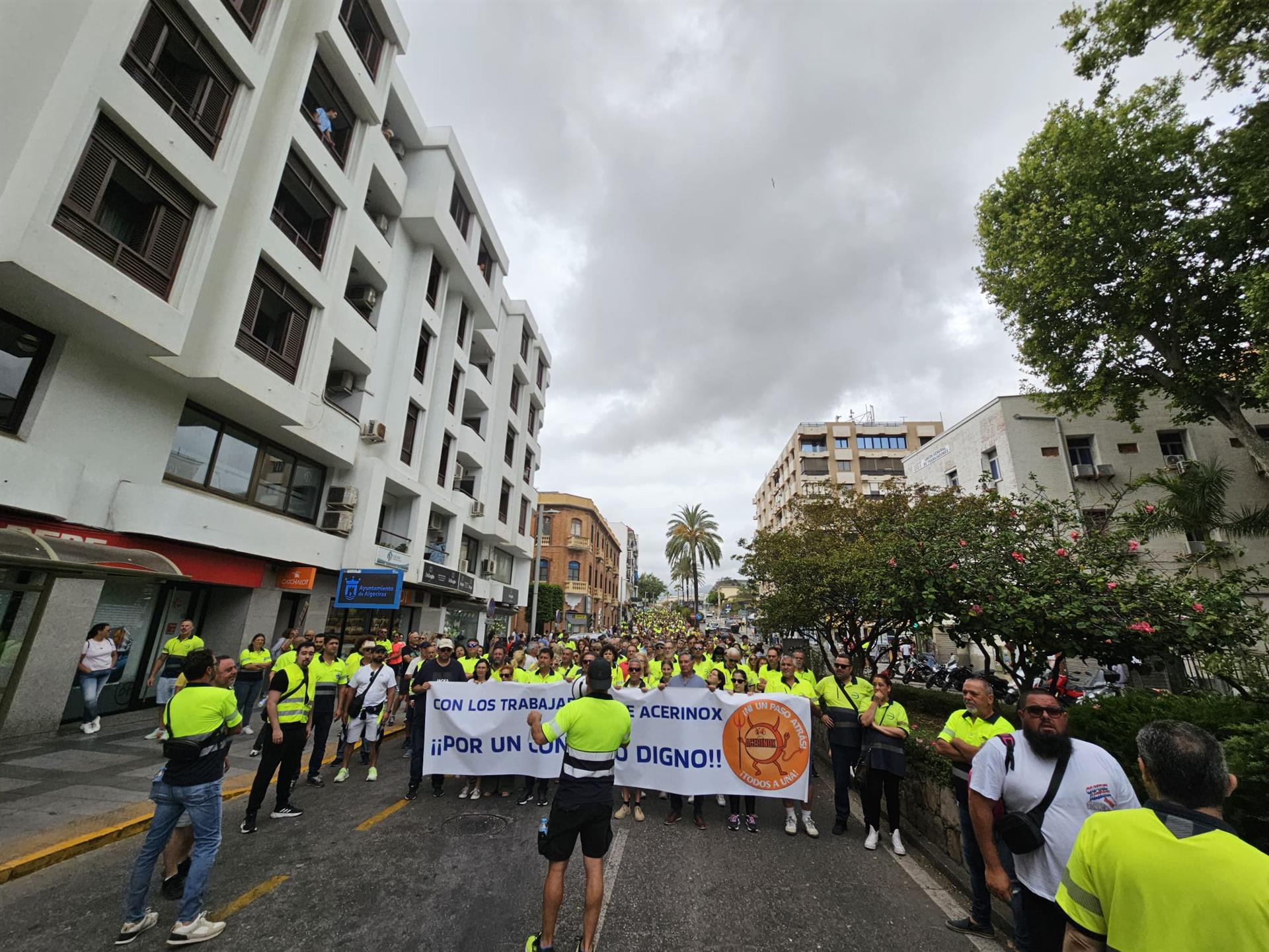 Los trabajadores de Acerinox votan a favor del convenio colectivo y ponen fin a 135 días de huelga Los trabajadores de Acerinox votan a favor del convenio colectivo y ponen fin a 135 días de huelga