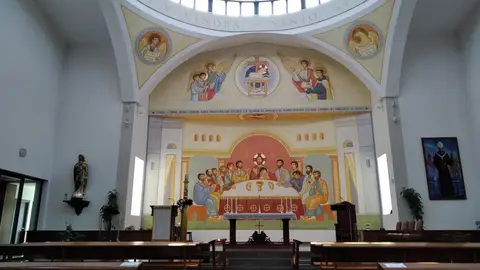 La Parroquia de Santo Tomás de Villanueva de Espartales estrena pinturas en el 25 aniversario de la creación de la comunidad parroquial Pintura de la Parroquia Santo Tomás de Villanueva de Alcalá de Henares