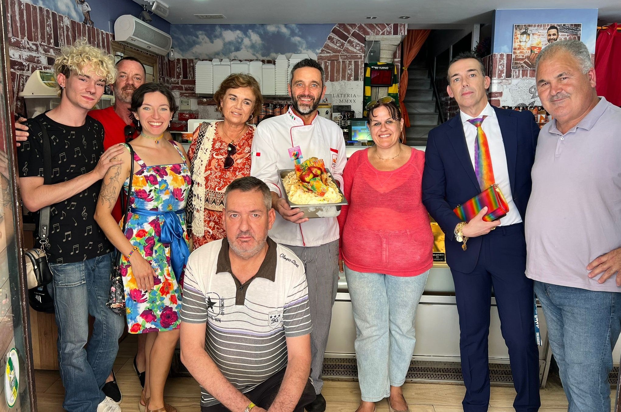 Un helado para apoyar a la asociación LGTBIQ de El Puerto Un helado para apoyar a la asociación LGTBIQ de El Puerto