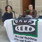 Maribel Martín, profesora del grupo de danzas de Carbonero el Mayor