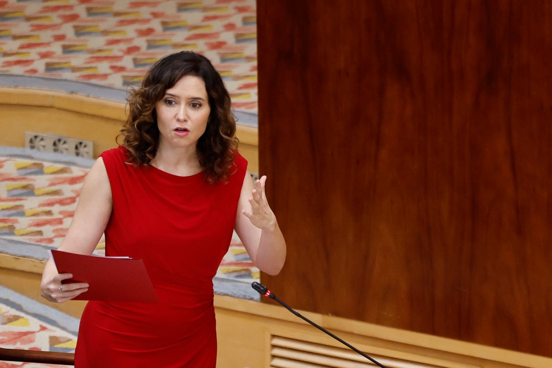 Ayuso creará un centro de atención a hombres víctimas de violencia sexual y Más Madrid tilda el anuncio de "perverso" Ayuso creará un centro de atención a hombres víctimas de violencia sexual y Más Madrid tilda el anuncio de "perverso"