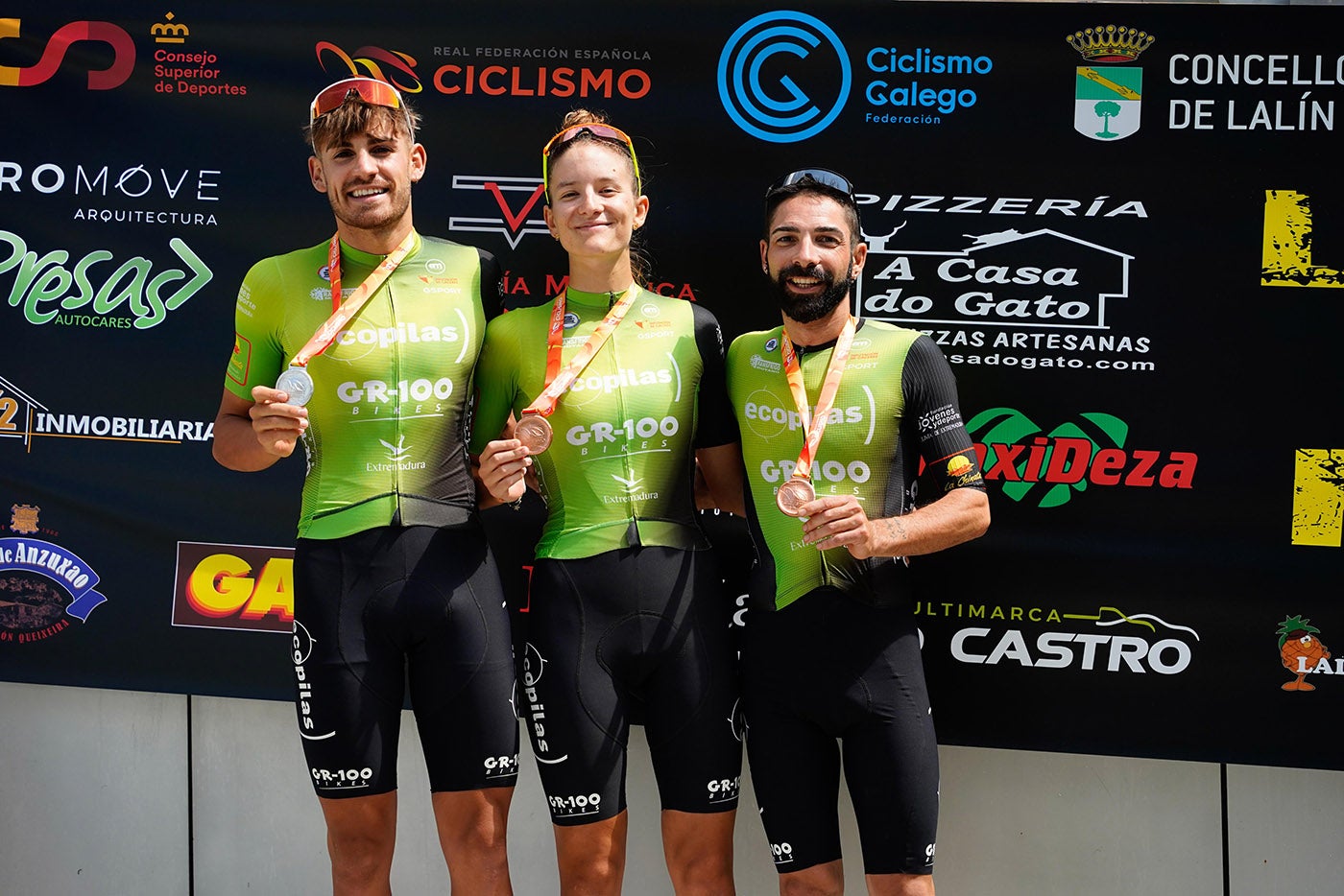 El equipo Extremadura-Ecopilas regresa de Galicia con tres medallas, una plata y dos bronces, del Campeonato de España XCM El equipo Extremadura-Ecopilas regresa de Galicia con tres medallas, una plata y dos bronces, del Campeonato de España XCM
