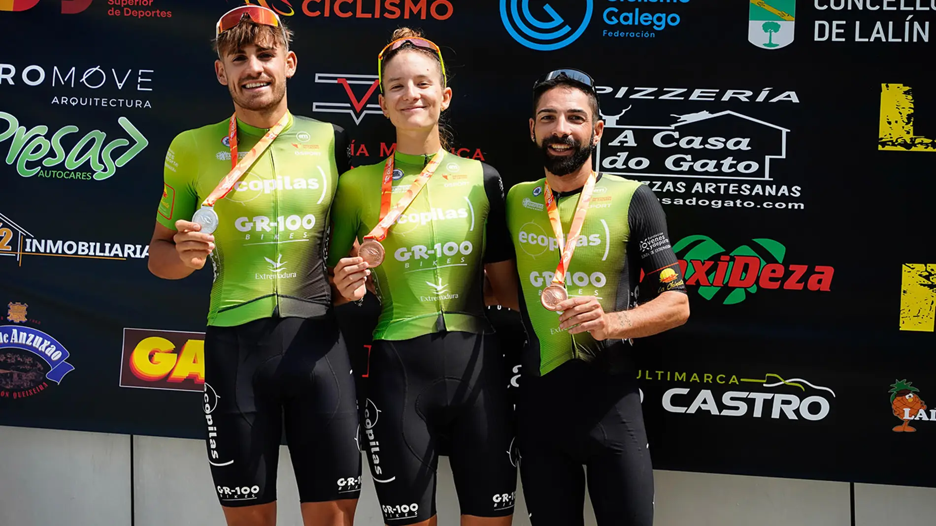 El equipo Extremadura-Ecopilas regresa de Galicia con tres medallas, una plata y dos bronces, del Campeonato de España XCM El equipo Extremadura-Ecopilas regresa de Galicia con tres medallas, una plata y dos bronces, del Campeonato de España XCM