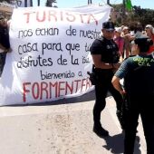 Manifestación de SOS Formentera de este domingo 23 de junio