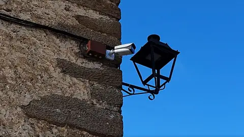 Una red de cámaras de seguridad Una red de cámaras de seguridad