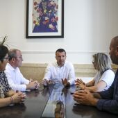 Reunió del alcalde de Cárcer con el presidente de la Diputació
