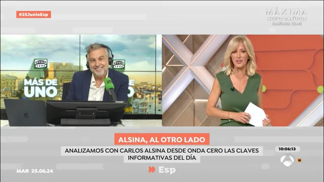 Alsina: "Me parecería muy enriquecedor escuchar una conversación entre Zapatero y González" Alsina: "Me parecería muy enriquecedor escuchar una conversación entre Zapatero y González"