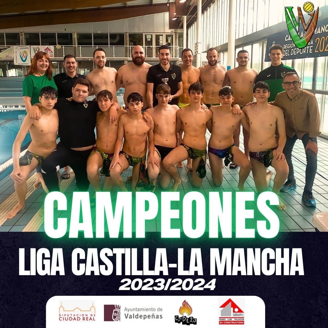 El equipo de waterpolo de Valdepeñas se proclamó campeón de la Liga Regional El equipo de waterpolo de Valdepeñas se proclamó campeón de la Liga Regional