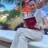 Elisa Pérez de Siles con "La Última Sibila" Elisa Pérez de Siles con "La Última Sibila"