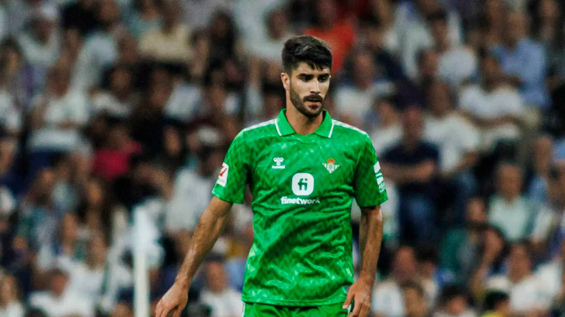 Ricardo Visus, en el Real Madrid-Betis. Ricardo Visus, en el Real Madrid-Betis.