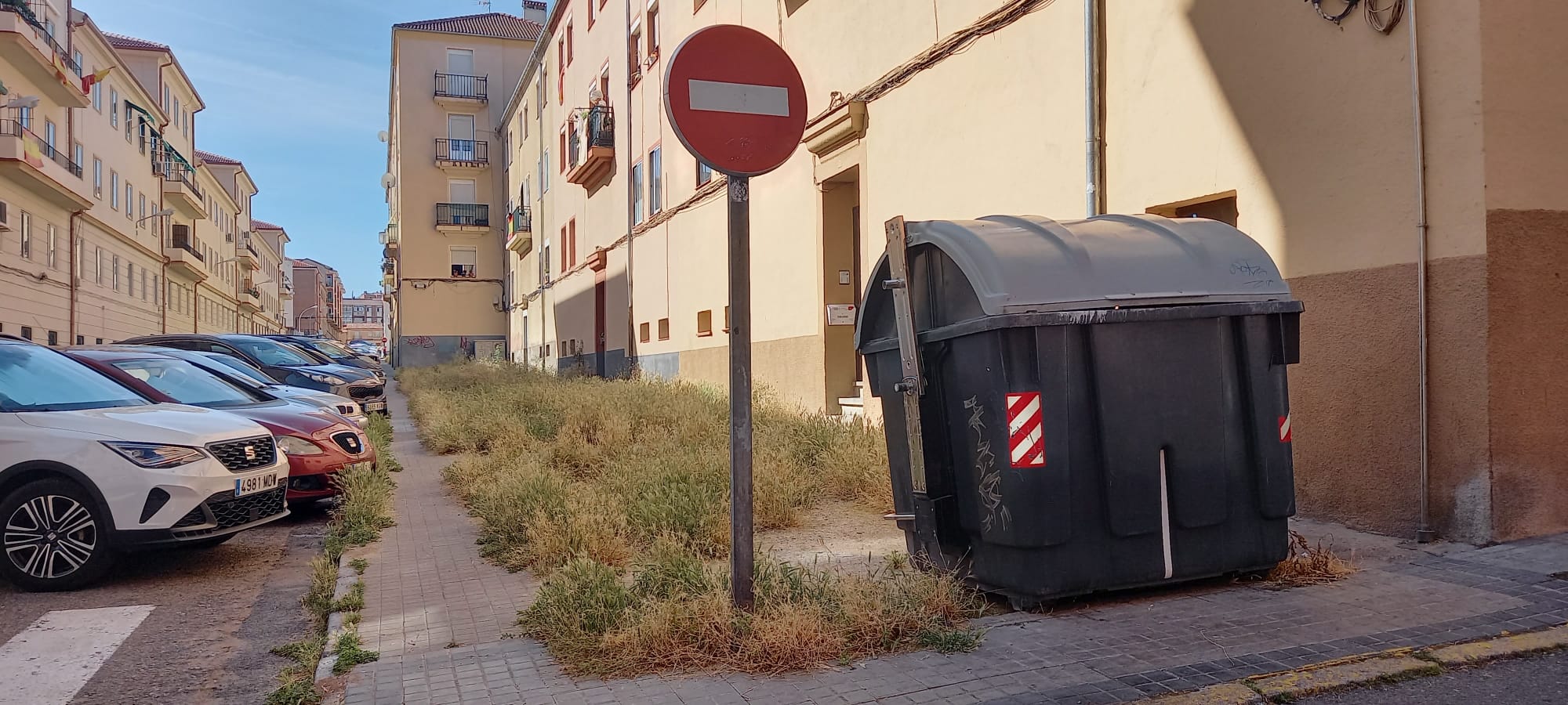 Los vecinos de la calle Gutiérrez Mellado reclaman al Ayuntamiento el desbroce de las zonas verdes Los vecinos de la calle Gutiérrez Mellado reclaman al Ayuntamiento el desbroce de las zonas verdes
