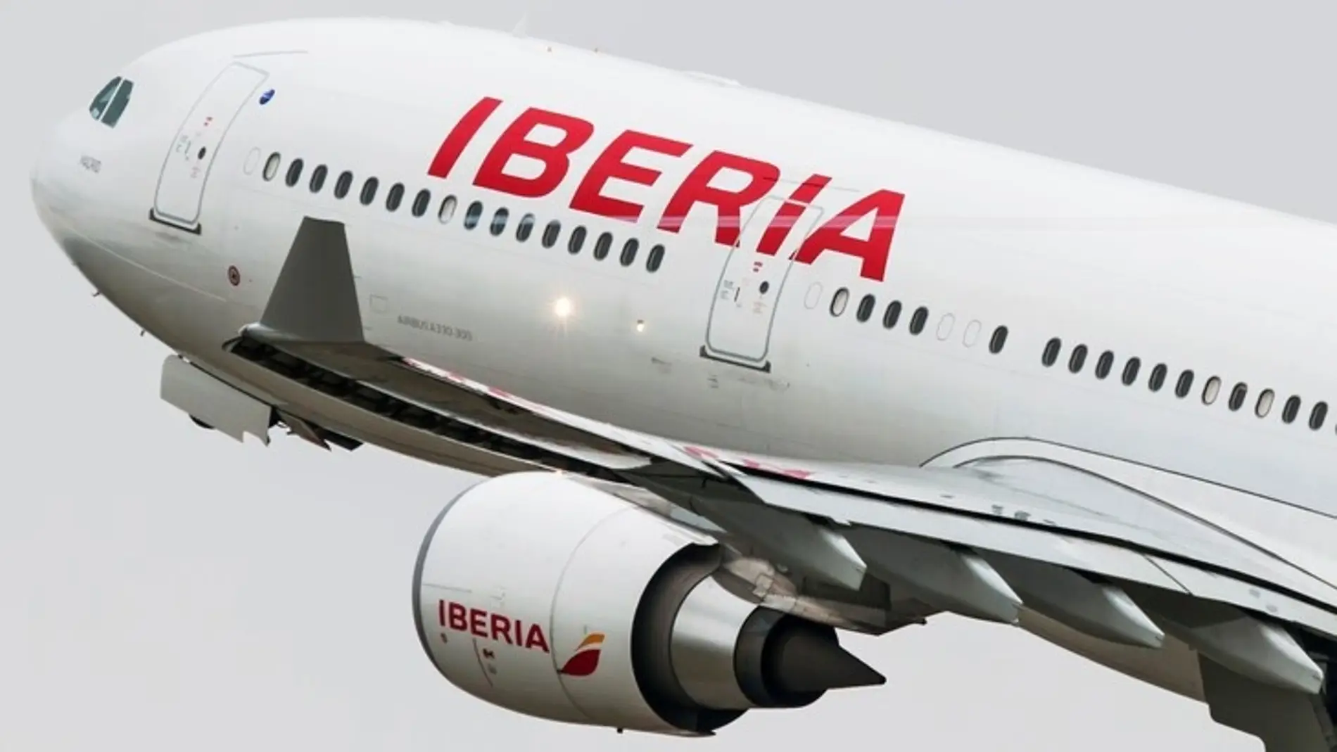 Imagen de archivo de un avión de Iberia.