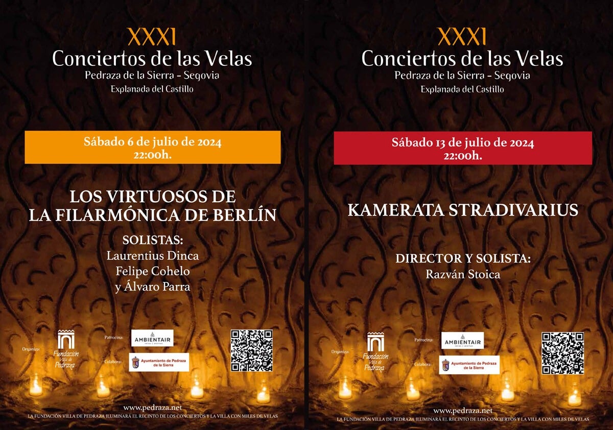 Todo listo para los conciertos de Las Velas de Pedraza Todo listo para los conciertos de Las Velas de Pedraza