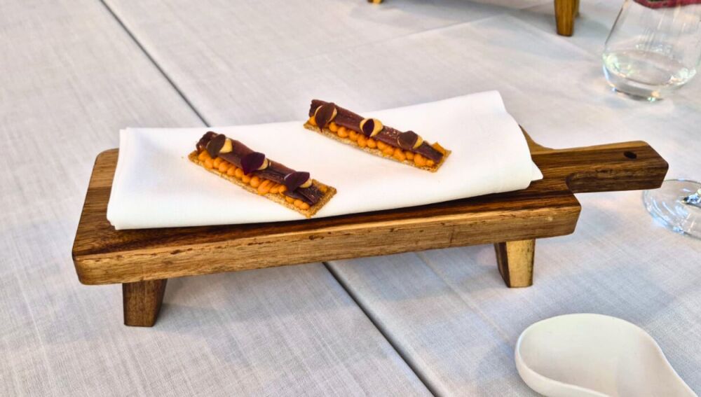 Perdigacho, aperitivo típico de Sigüenza que sirve el Molino de Alcuneza