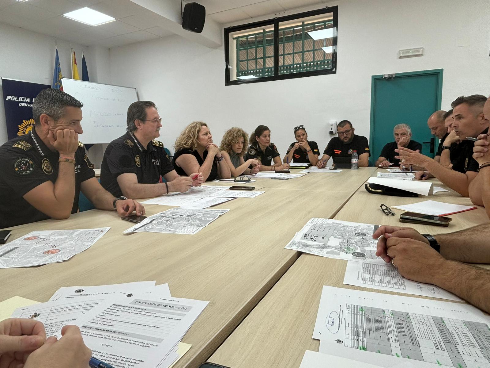 Orihuela ya dispone del operativo preventivo de Seguridad y Emergencias para las Fiestas de la Reconquista Orihuela ya dispone del operativo preventivo de Seguridad y Emergencias para las Fiestas de la Reconquista