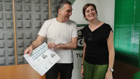 Demetrio Gómez y Luz Pérez - Festa Libros Pontevedra Demetrio Gómez y Luz Pérez, responsables de la Festa Libros Pontevedra