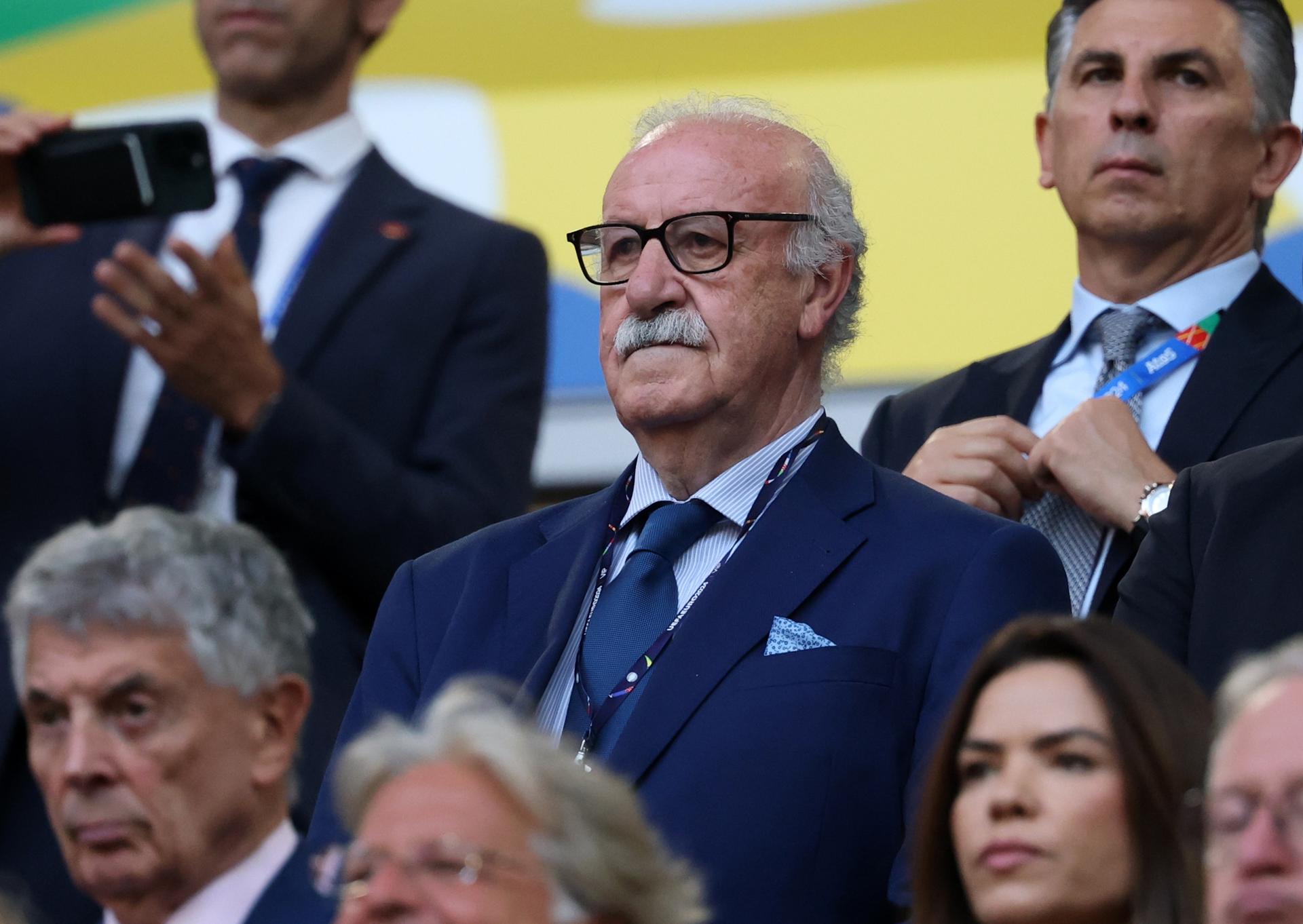 Vicente del Bosque: "Estamos al nivel de Alemania o mejor" Vicente del Bosque: "Estamos al nivel de Alemania o mejor"