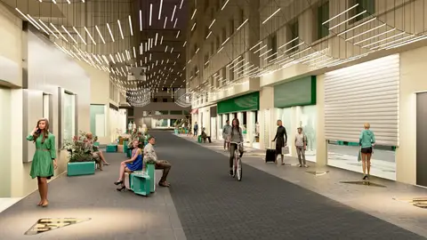 Elda comenzará en agosto las obras para crear el bulevar del calzado en la calle Dahellos Elda creará el bulevar de la calzada
