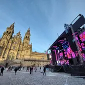 Patrimonio de la Xunta abre expediente por la actuación de la orquesta Panorama en el Obradoiro durante la Ascensión Patrimonio de la Xunta abre expediente por la actuación de la orquesta Panorama en el Obradoiro durante la Ascensión