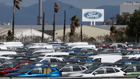 Vista del exteriores de la fábrica de Ford en Almussafes (Valencia). Vista del exteriores de la fábrica de Ford en Almussafes (Valencia).