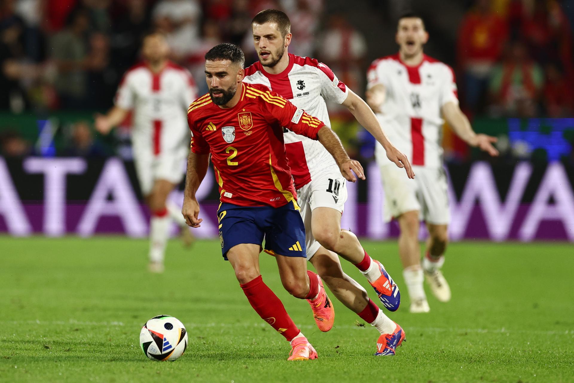 Dani Carvajal: "Queremos ganar y eso supondría la retirada de Kroos, no es nada del otro mundo" Dani Carvajal: "Queremos ganar y eso supondría la retirada de Kroos, no es nada del otro mundo"