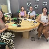 Inma Mora, Esther Díez, Mariano Valera y Mayte Vilaseca