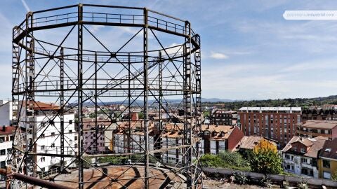 Gas&oacute;metro de la f&aacute;brica de armas de Oviedo