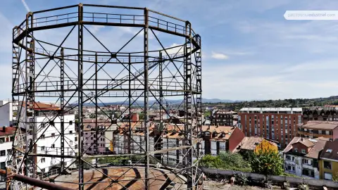 Gasómetro de la fábrica de armas de Oviedo Gasómetro de la fábrica de armas de Oviedo