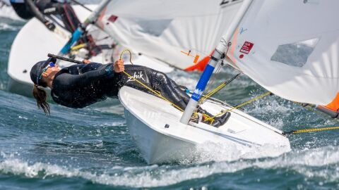 Clara Garc&iacute;a, del C.N. Altea, tercera espa&ntilde;ola del Mundial de Viana do Castelo en ILCA 4