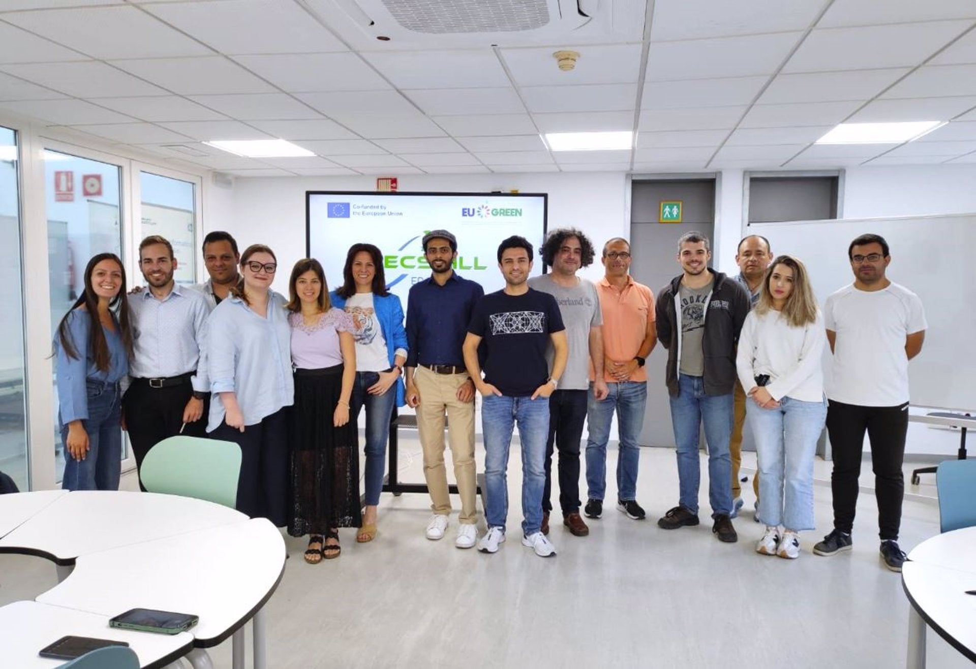 Finaliza la estancia de doctorandos europeos en la UEx dentro del proyecto Tecskill de competencias verdes y digitales Finaliza la estancia de doctorandos europeos en la UEx dentro del proyecto Tecskill de competencias verdes y digitales