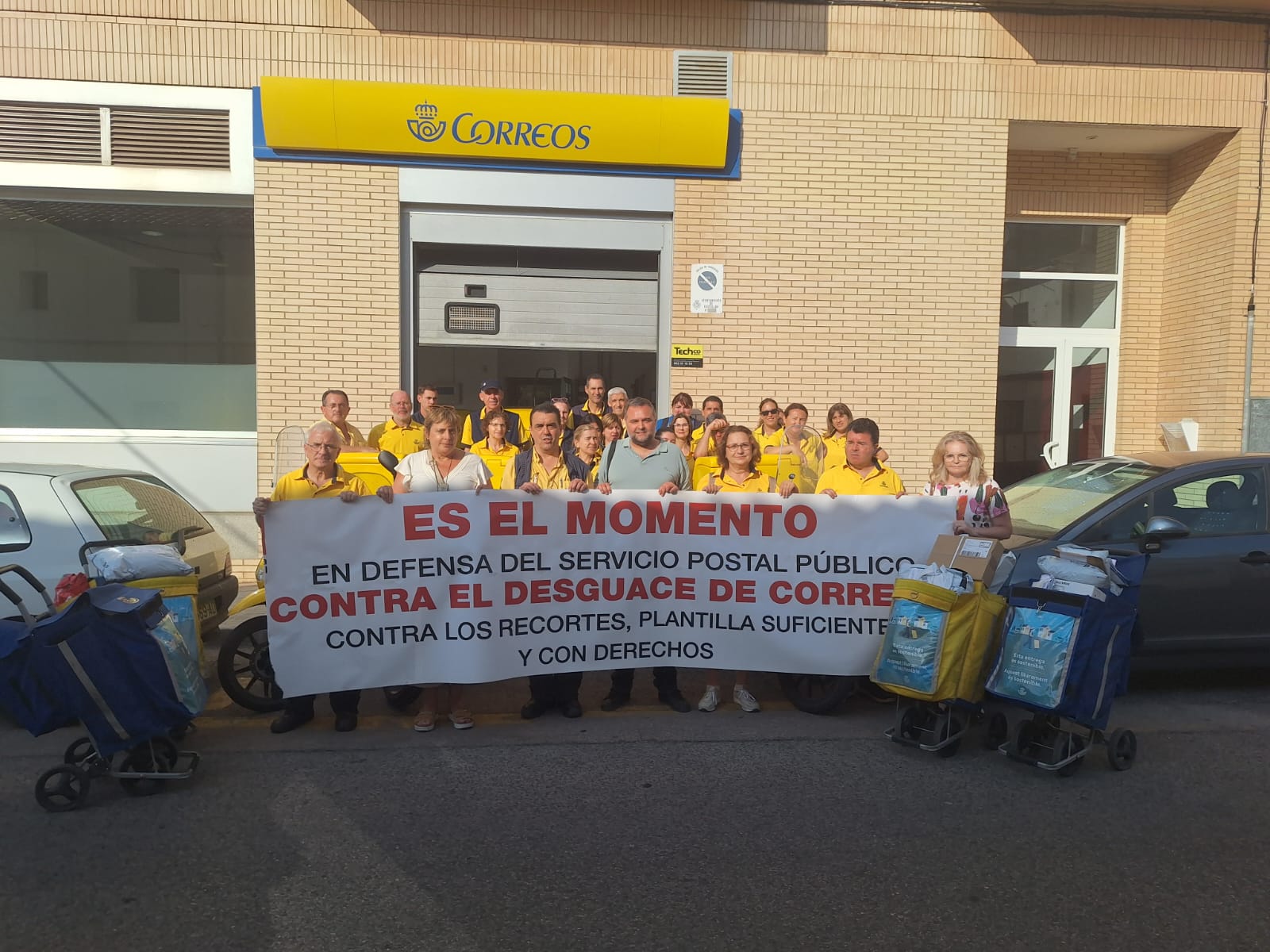 Sindicatos denuncian una situación de abandono del Servicio Postal en Castelló Sindicatos denuncian una situación de abandono del Servicio Postal en Castelló