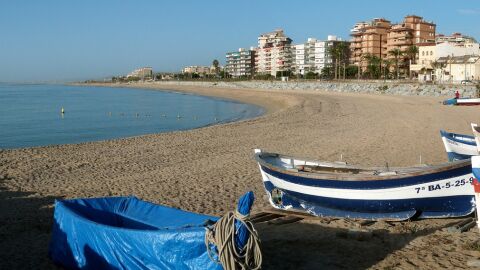 Platja del Ponent, a Vilassar de Mar