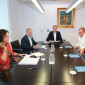 A Deputación e a Xunta garantizan o seu compromiso cos regantes da Limia