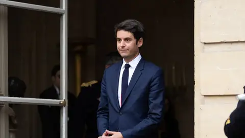 Gabriel Attal en una foto de archivo Gabriel Attal en una foto de archivo