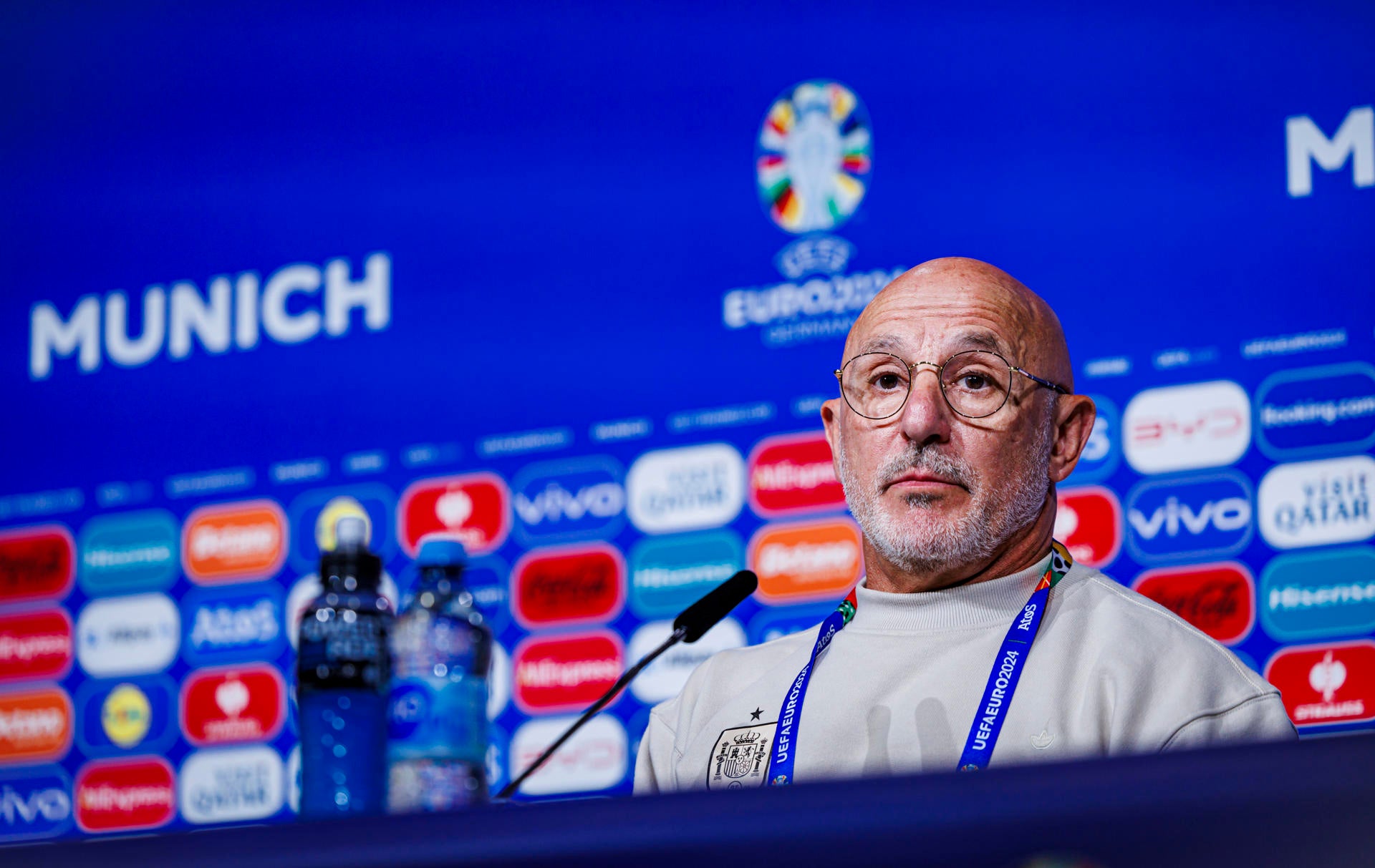 Luis De la Fuente: "Tengo fe ciega en mi equipo y estamos preparados para ganar" Luis De la Fuente: "Tengo fe ciega en mi equipo y estamos preparados para ganar"