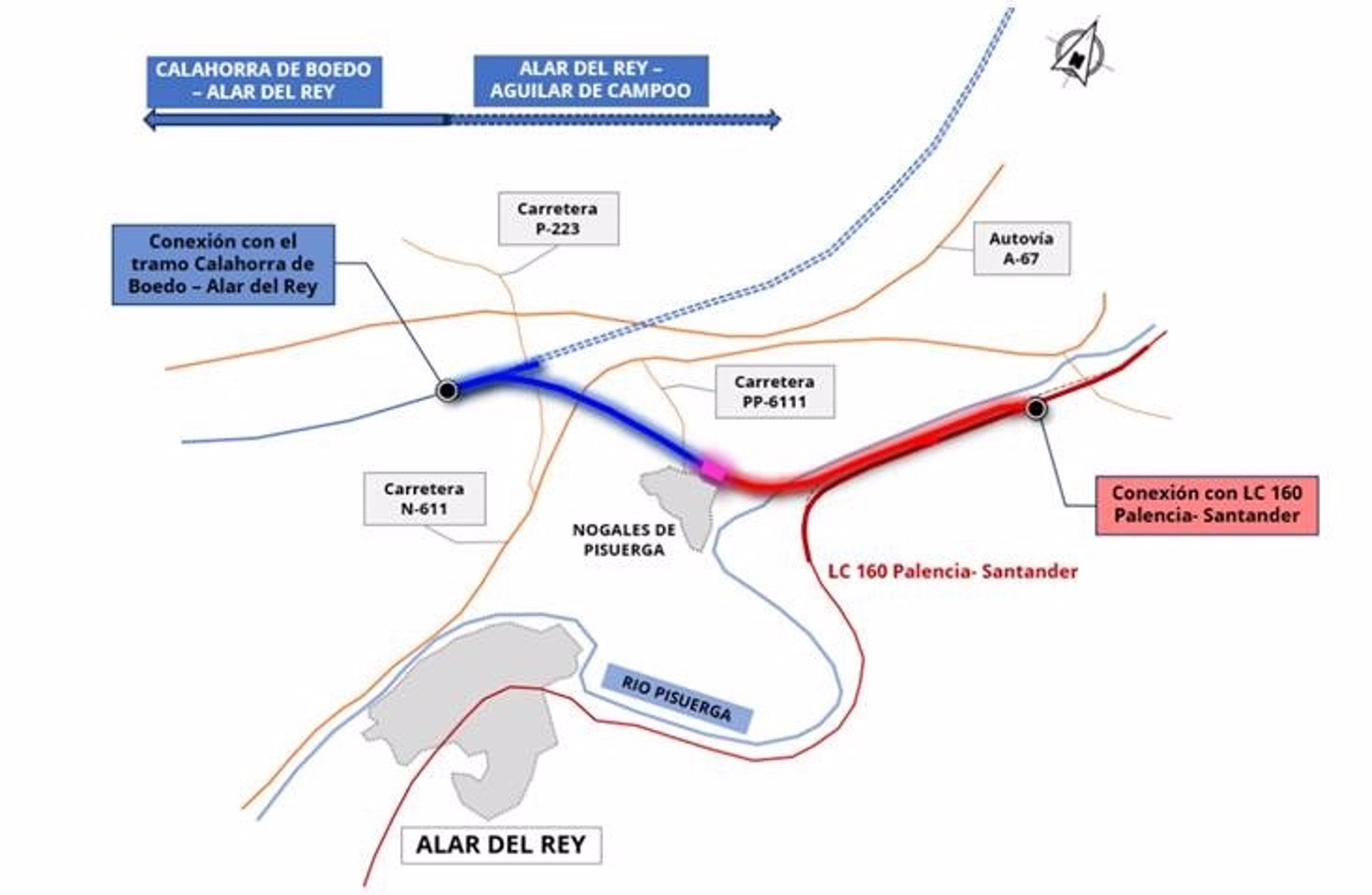 El Gobierno adelanta tres años la llegada del AVE a Cantabria con un enlace en Palencia El Gobierno adelanta tres años la llegada del AVE a Cantabria con un enlace en Palencia