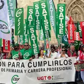 Manifestación sindicatos por la sanidad pública Manifestación sindicatos por la sanidad pública