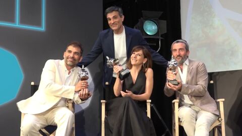 Galardonados por su trayectoria en el Festival de Alfaz