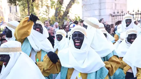 El cortejo real de la Cabalgata de Reyes Magos de Sevilla. Imagen de archivo. - JOAQUIN CORCHERO - EUROPA PRESS El cortejo real de la Cabalgata de Reyes Magos de Sevilla. Imagen de archivo. - JOAQUIN CORCHERO - EUROPA PRESS