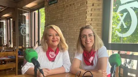 Porque legaron las Fiestas - Idoia Saralegui y María Oset Porque legaron las Fiestas - Idoia Saralegui y María Oset