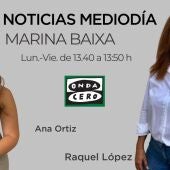 Noticias Mediodía Ana Ortiz y Raquel Lópèz