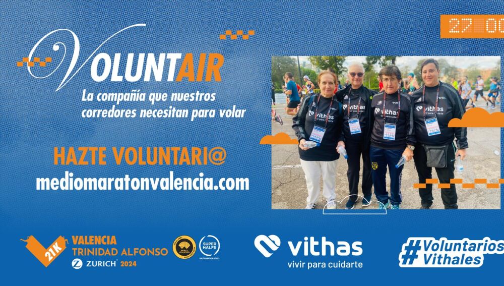 Voluntarios maratón 2024