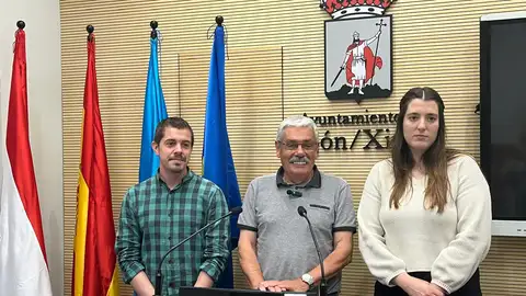 Psoe, Izquierda Unida y Podemos son la oposición de izquierdas en Gijón Psoe, Izquierda Unida y Podemos son la oposición de izquierdas en Gijón