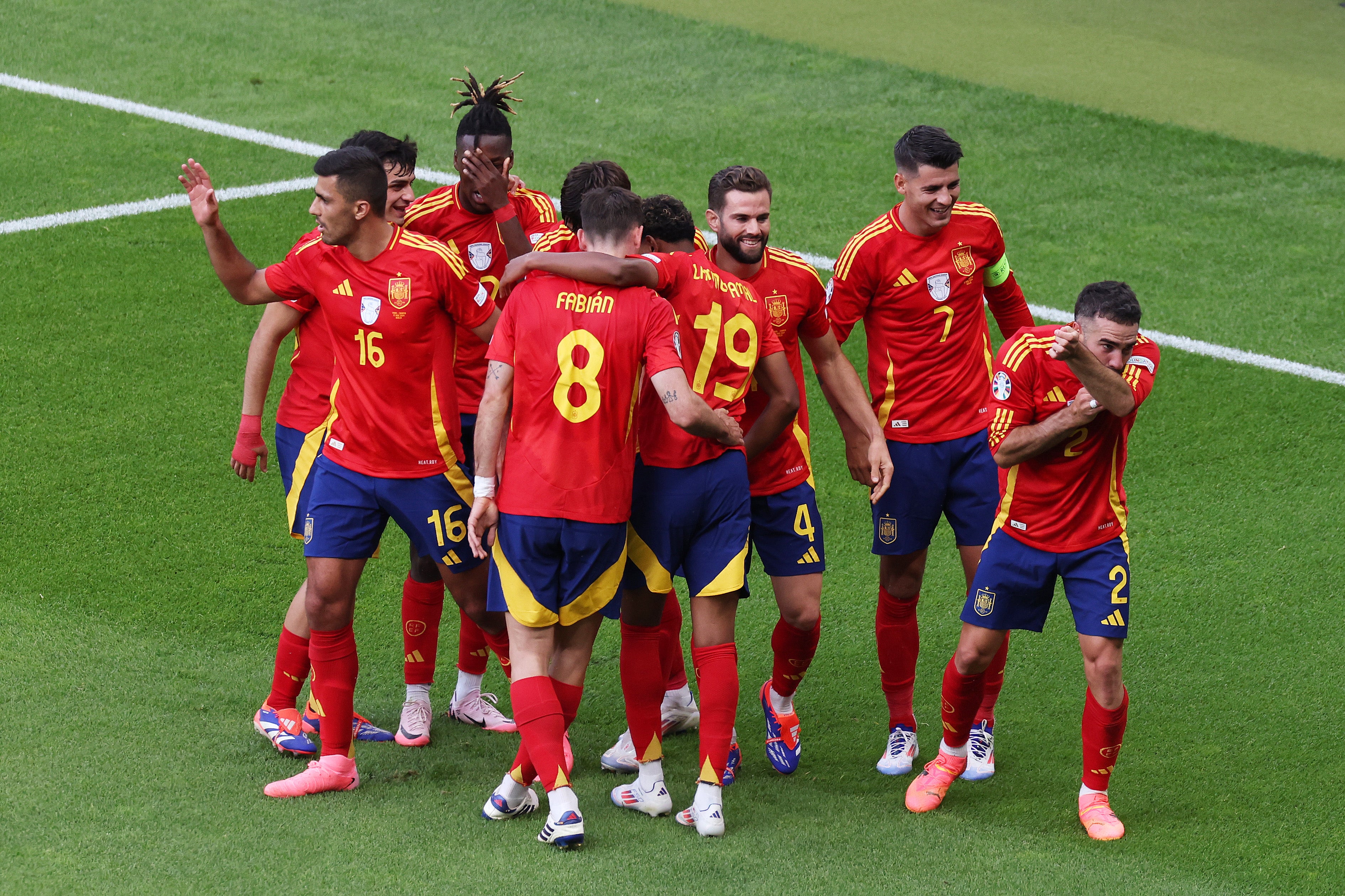 Los jugadores españoles que se pierden las semifinales contra Francia por sanción Los jugadores españoles que se pierden las semifinales contra Francia por sanción