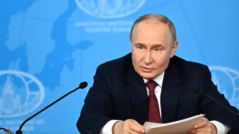 El presidente de Rusia, Vladimir Putin El presidente de Rusia, Vladimir Putin
