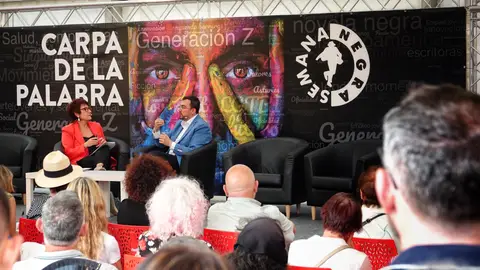 Adrián Barbón en la Semana Negra de 2024 Adrián Barbón en la Semana Negra de 2024