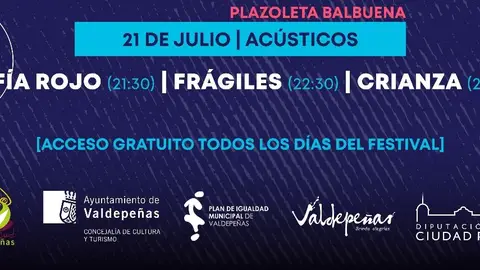 Frágiles estará en Festivaldepeñas 2024 Frágiles estará en Festivaldepeñas 2024