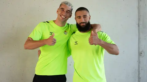 Marc Roca y Nabil Fekir en la jornada de reconocimiento médico / Real Betis Marc Roca y Nabil Fekir en la jornada de reconocimiento médico / Real Betis
