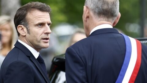 El presidente franc&eacute;s, Emmanuel Macron