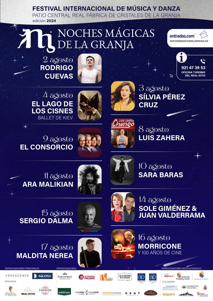 Sergio Dalma actúa en las Noches Mágicas de la Granja Sergio Dalma actúa en las Noches Mágicas de la Granja